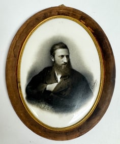 KPM Portrait Plaque Of A Gentleman