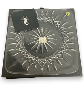 2 Waterford Crystal Lismore 12" Charger Plates