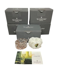 10 Waterford Crystal Napkin Rings