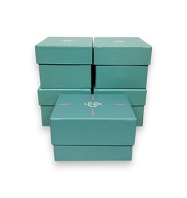 5 Lenox Porcelain Easter Egg Trinket Boxes