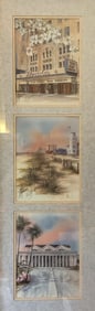 Anni Moller Framed Set of 3 Prints Jacksonville Fl