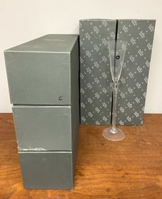 5 Rosenthal Oversized Champagne Flutes