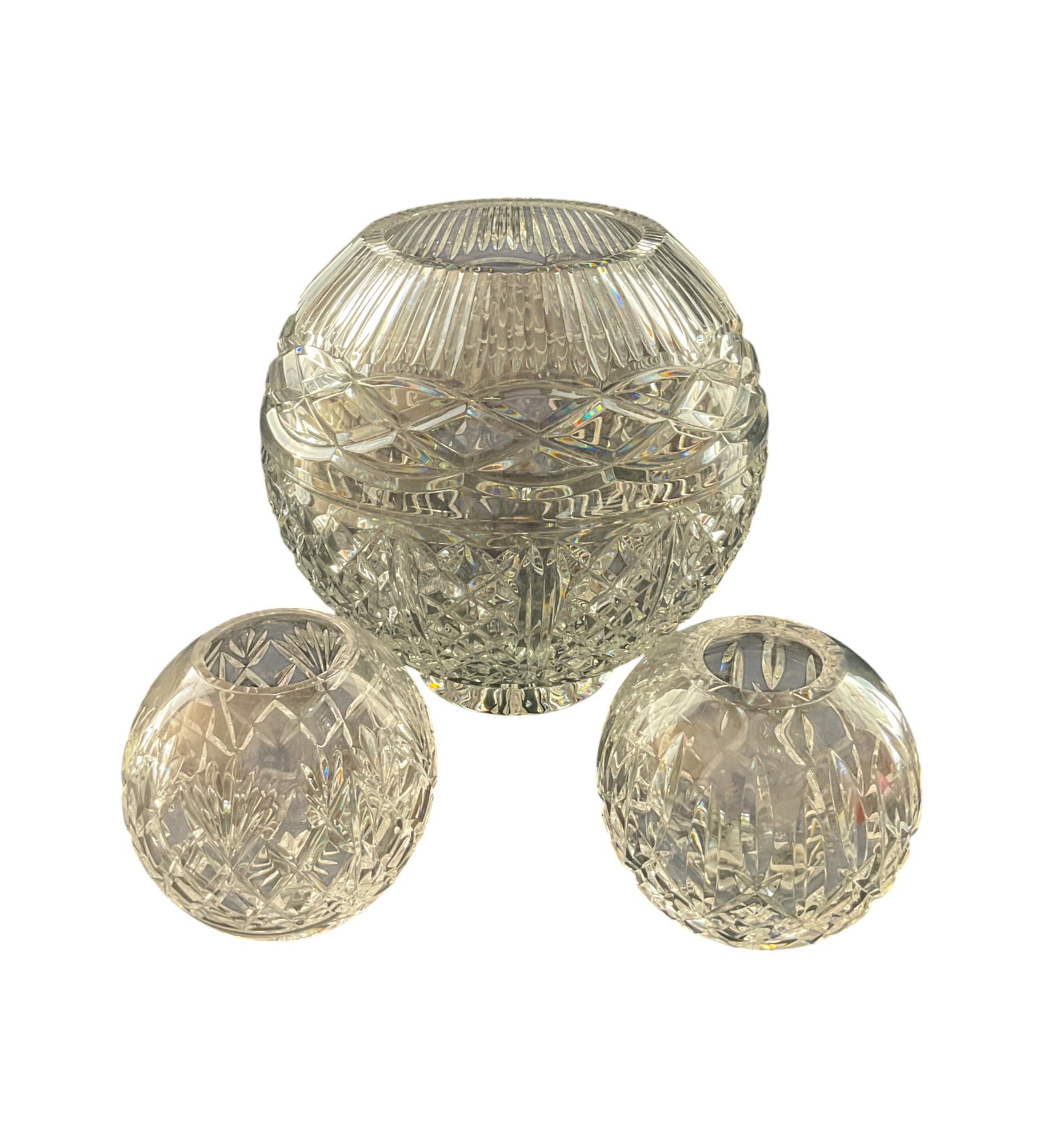Waterford Crystal Bud Vases, Book of Kells Pattern (1 of 9)