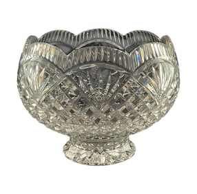 Large Waterford Crystal Bowl Comeragh Pattern