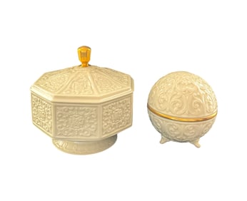 Lenox Chatham Covered Dish & Potpourri Holder
