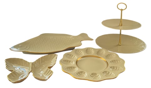 4 Lenox Serving Platters Incl. Seaport Collection