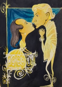 Romeo & Juliet Bloom Neville Caricature