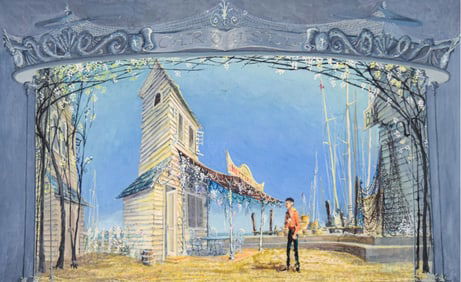 Carousel United Scenic Artists Exam Artwork