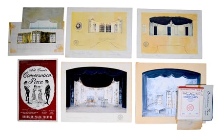 Conversation Piece Set Design Artwork & Blueprints
