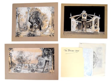 The Bright One Original Set Design Artwork