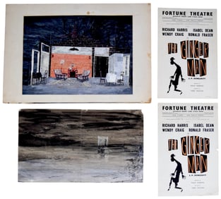 The Ginger Man Set Design Artwork