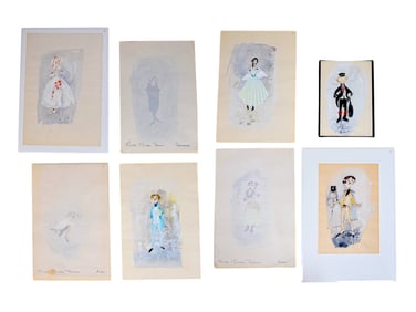 The Love Doctor 8 Pieces Costume Design Artwork