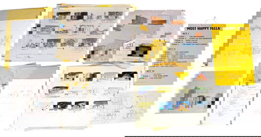 The Most Happy Fella Set Design Artwork Portfolio