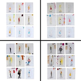The Most Happy Fella 35+ Pieces Costume Design Art
