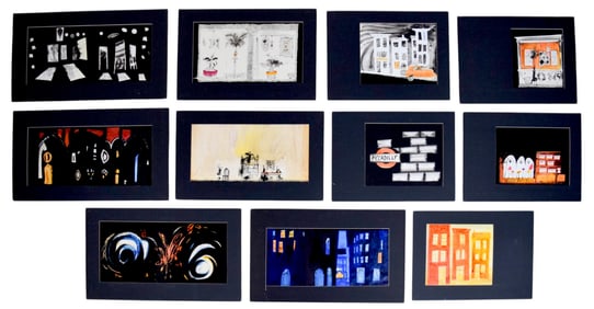 One Over the Eight 11 Pieces Projection Art