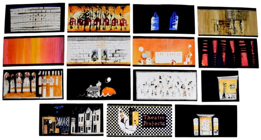 One Over the Eight 15 Pieces Projection Art