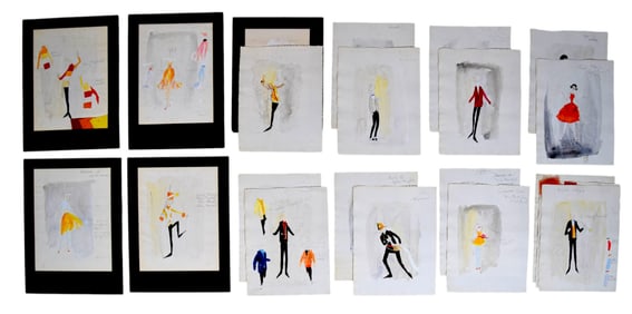 One Over the Eight 21 Costume Design Sketches
