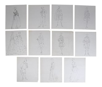 The Rehearsal 11 Costume Design Sketches