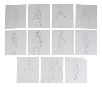 The Rehearsal 11 Costume Design Sketches