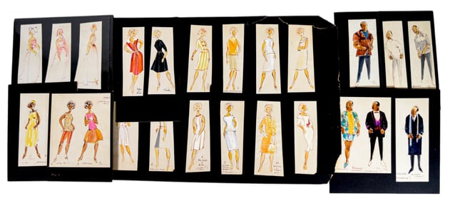 Golden Boy Original Costume Design Artwork & Notes