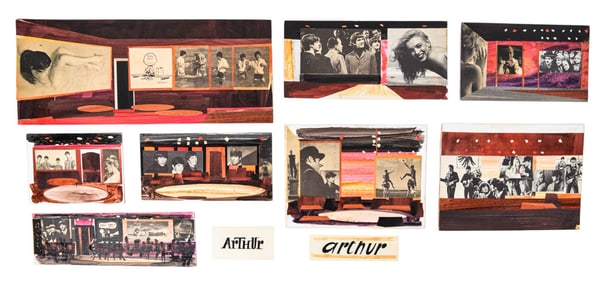 Arthur Nightclub Interior Design Artwork
