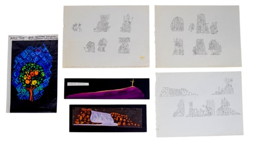 The Apple Tree Set Design Artwork