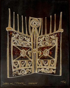 The Apple Tree Mixed Media Set Design Gates