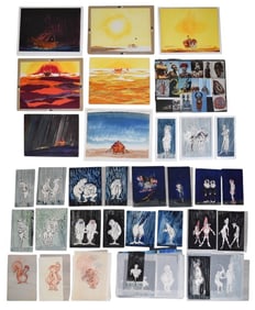 Noah Film Project Artwork Portfolio Sets, Costumes