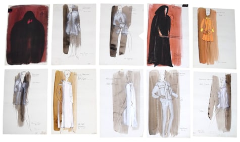 Midsummer Marriage 10 Pieces Costume Design Art