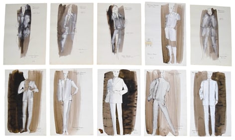Midsummer Marriage 10 Pieces Costume Design Art