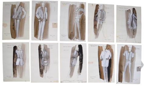 Midsummer Marriage 10 Pieces Costume Design Art