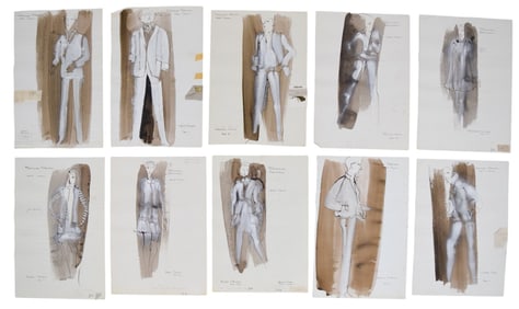Midsummer Marriage 10 Pieces Costume Design Art