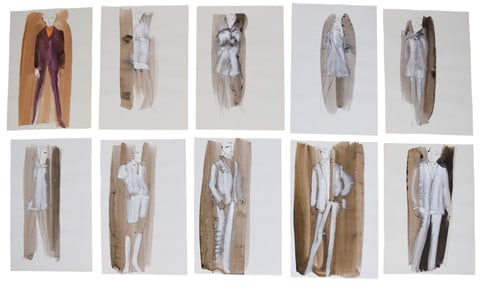 Midsummer Marriage 10 Pieces Costume Design Art