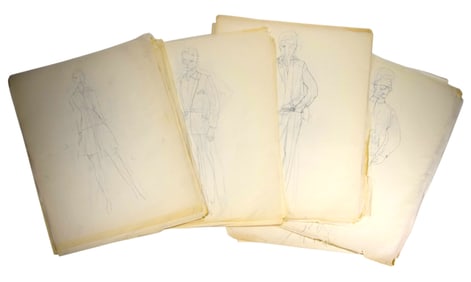 Midsummer Marriage 58 Costume Sketches