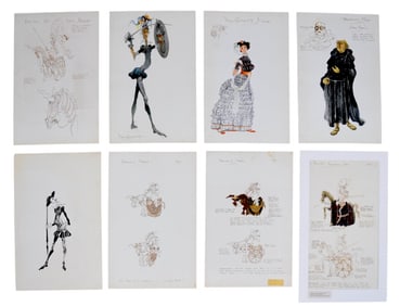 The Travails of Sancho Panza 8 Pieces Costume Art
