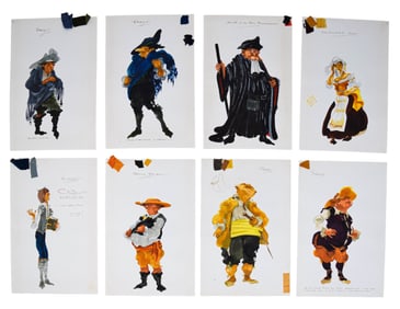 The Travails of Sancho Panza 8 Pieces Costume Art