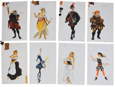 The Travails of Sancho Panza 8 Pieces Costume Art