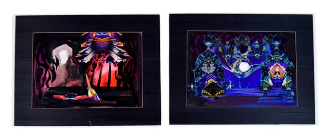 Salome 2 Pieces Original Set Design Artwork