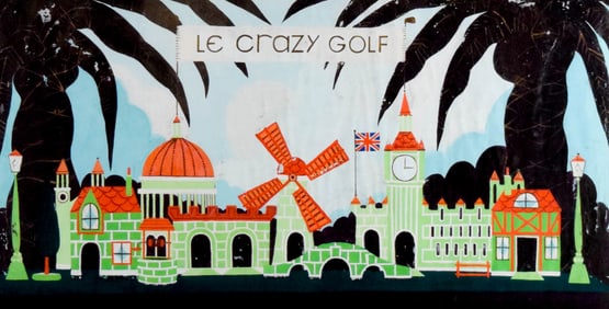 The Boy Friend Film Set Design Art Le Crazy Golf