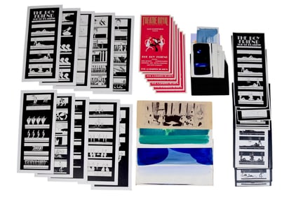 The Boy Friend Film Storyboards, Backdrops