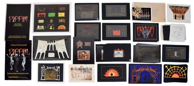 Pippin 57 Pieces Set Design Artwork