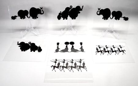 Once Upon a Time 7 Silhouettes on Plexiglass
