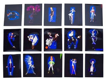 Once Upon a Time 15 Pieces Costume Design Artwork