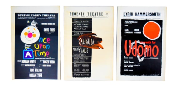 3 West End Posters 1960s-1970s