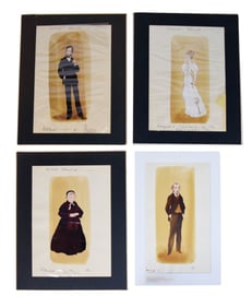 Uncle Vanya 4 Pieces Costume Design Artwork