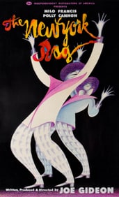 All That Jazz Joe Gideon New York Rag Poster Art