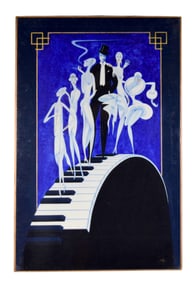 Sophisticated Ladies Original Show Scrim Artwork
