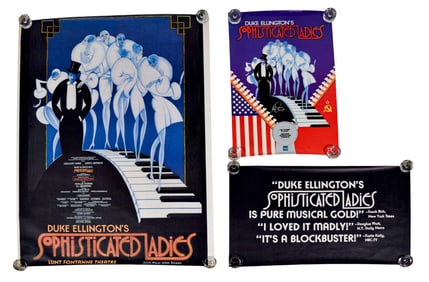 Sophisticated Ladies Group of 3 Posters