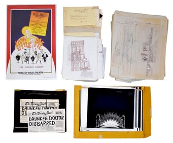 Little Me 95 Set Design Sketches