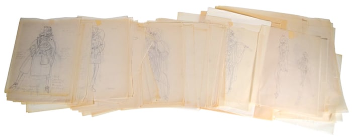Little Me 197 Costume Design Drawings